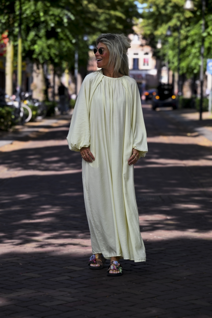 Dress Marbella Geel