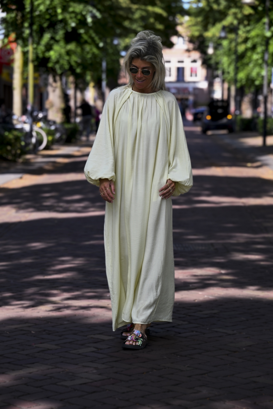 Dress Marbella Geel