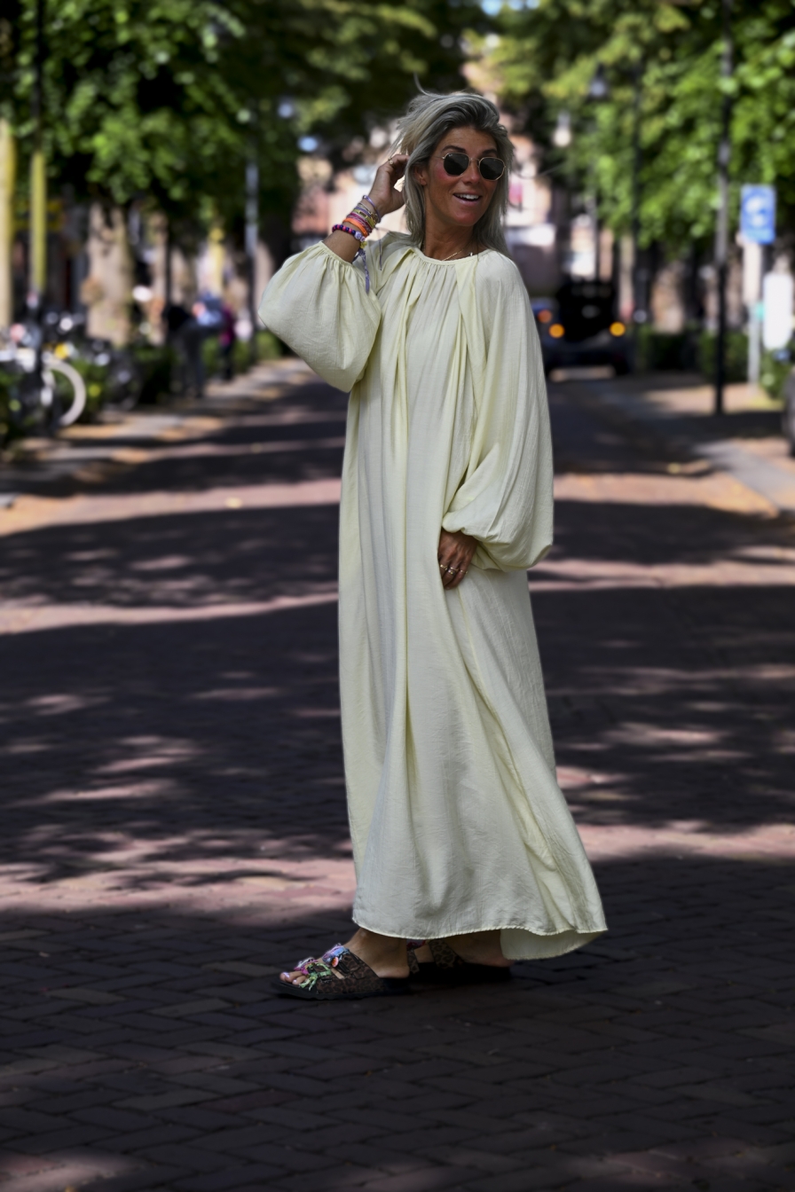 Dress Marbella Geel