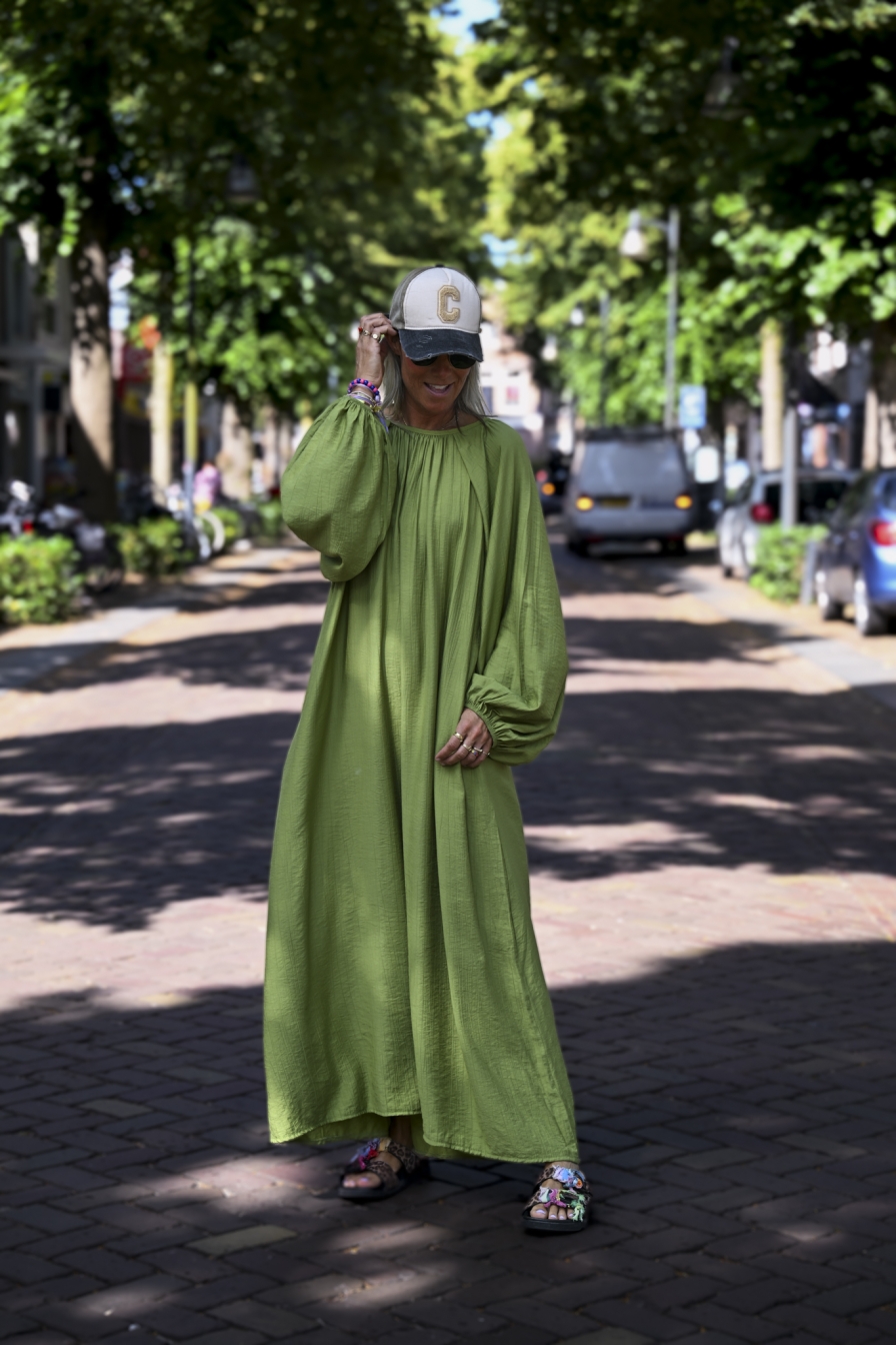 Dress Marbella Olijfgroen