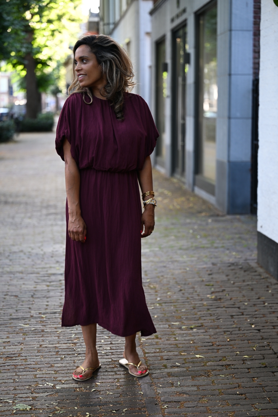 Dress Keet Bordeaux