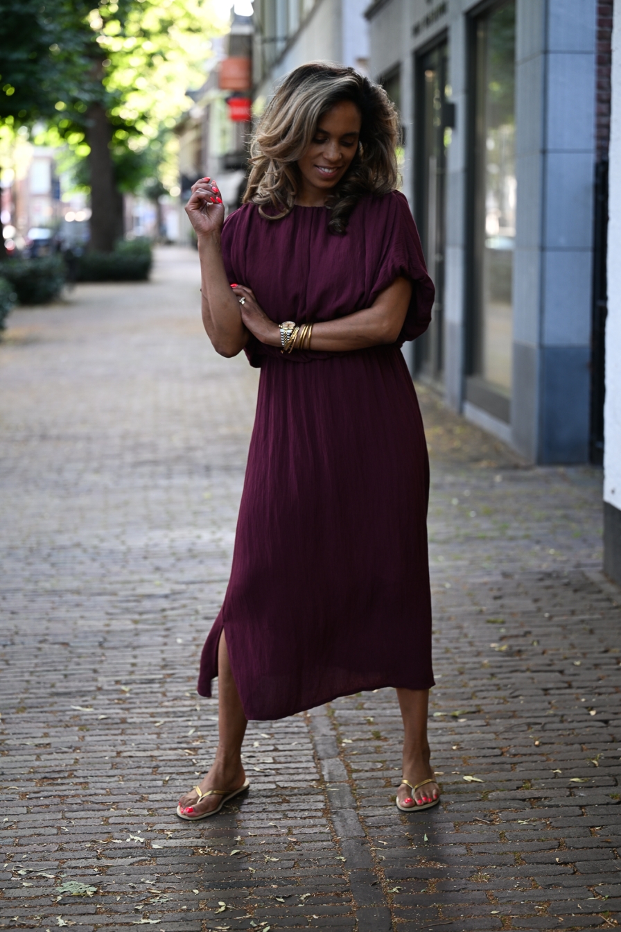 Dress Keet Bordeaux