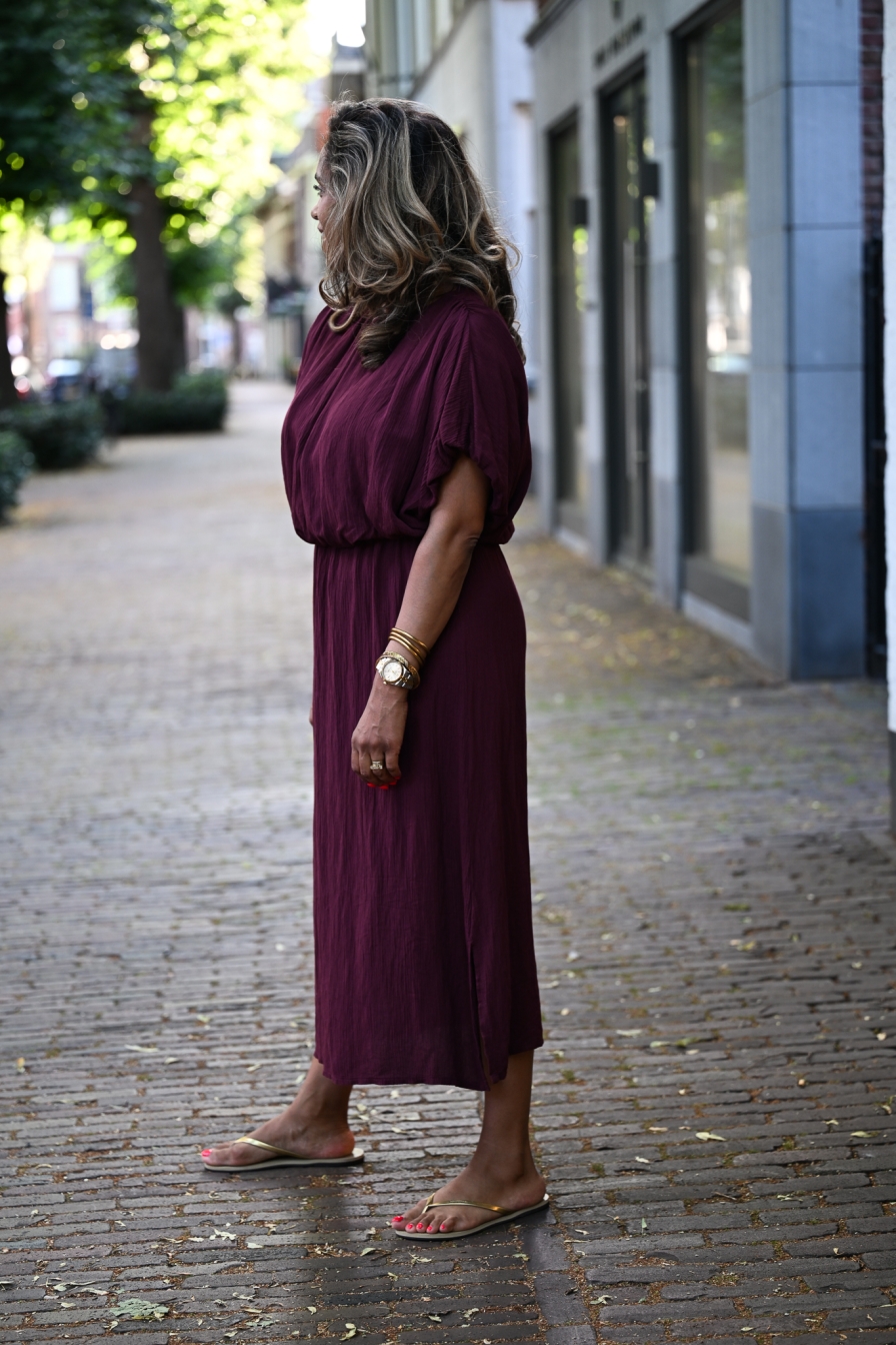 Dress Keet Bordeaux