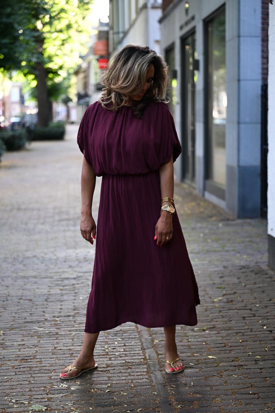 Dress Keet Bordeaux