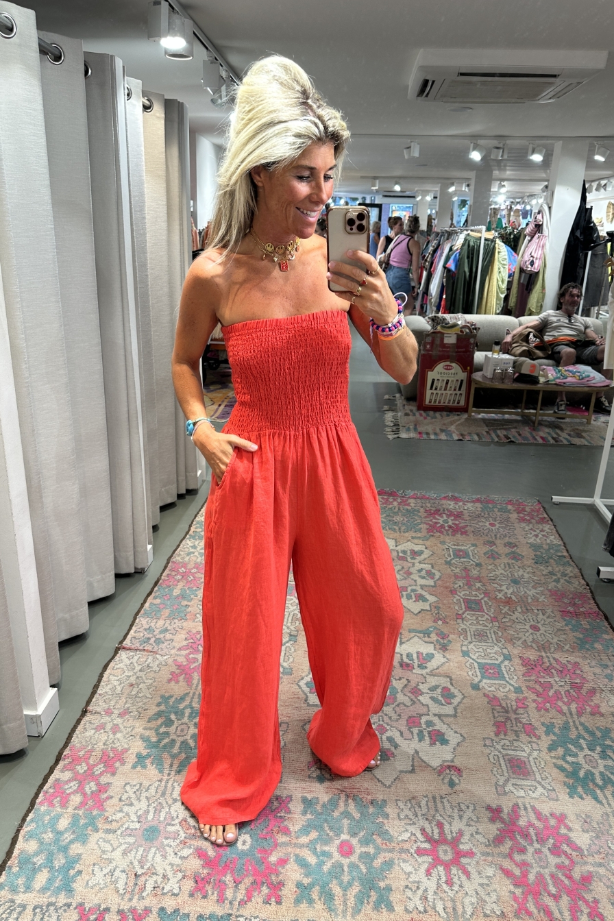 Jumpsuit Joly Koraal