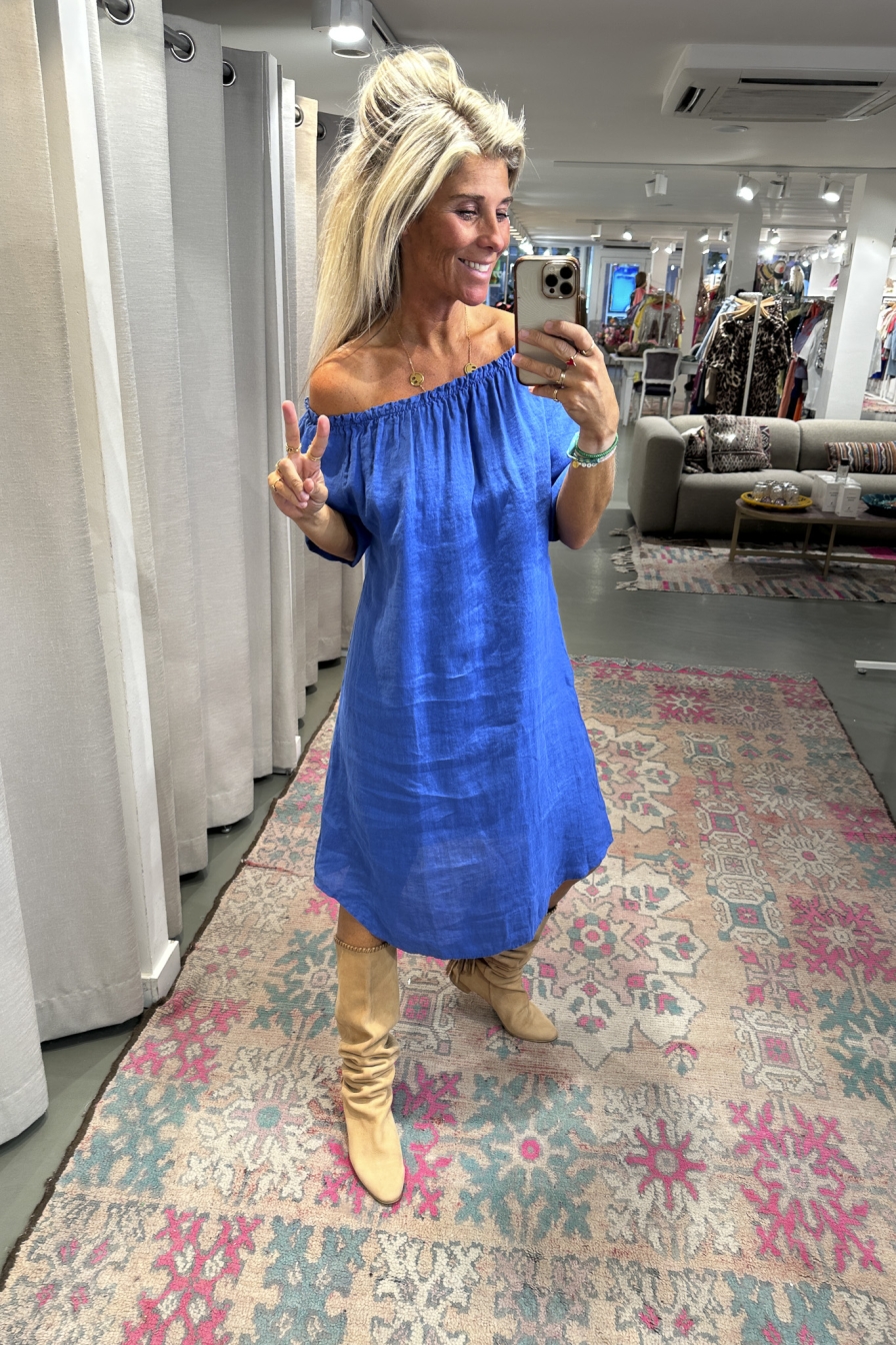 Dress Fara Blauw