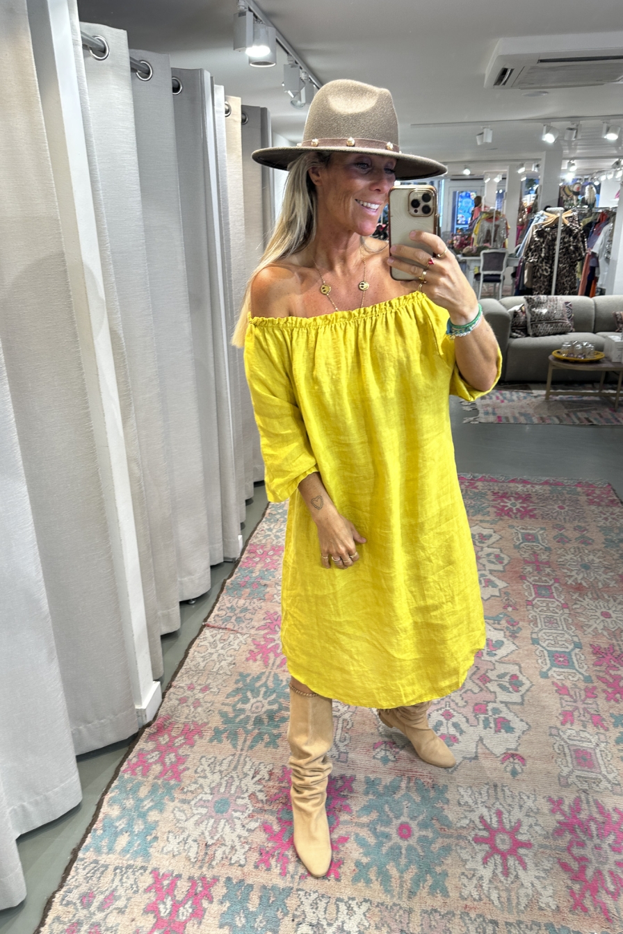 Dress Fara Oker