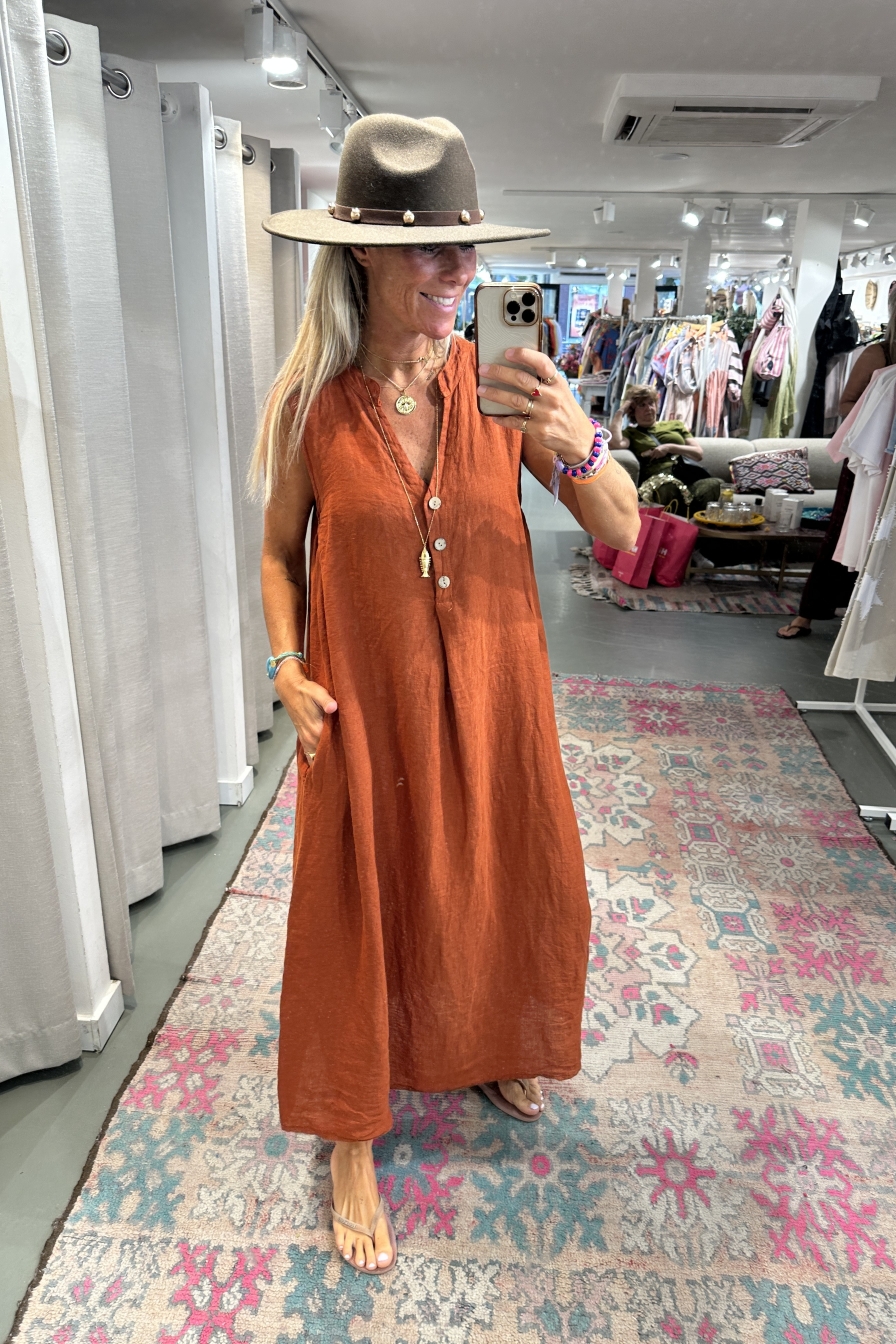 Dress Jutta Terracota