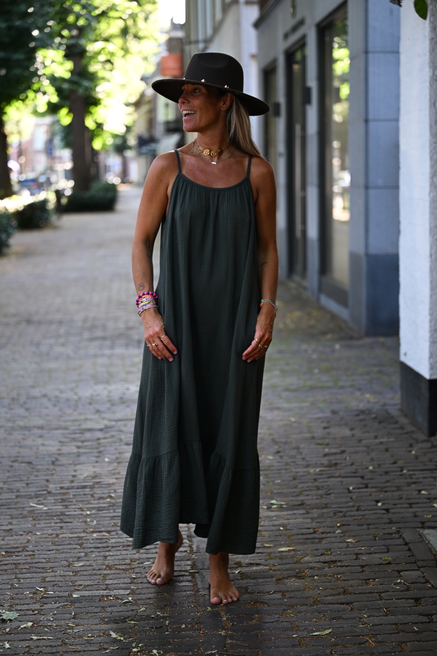 Dress Lotte Khaki