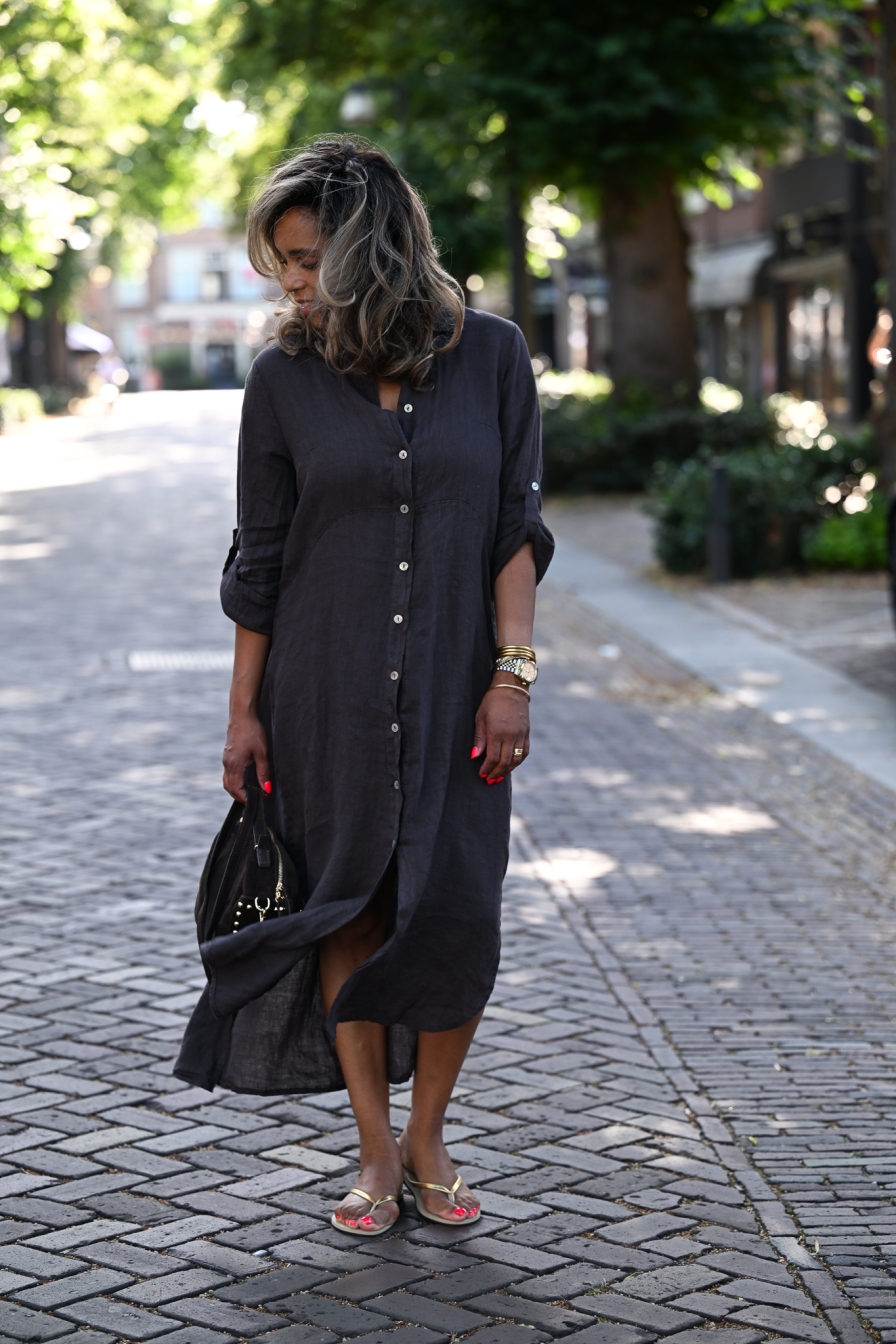 Doorknoop Dress Lizzy Bruin