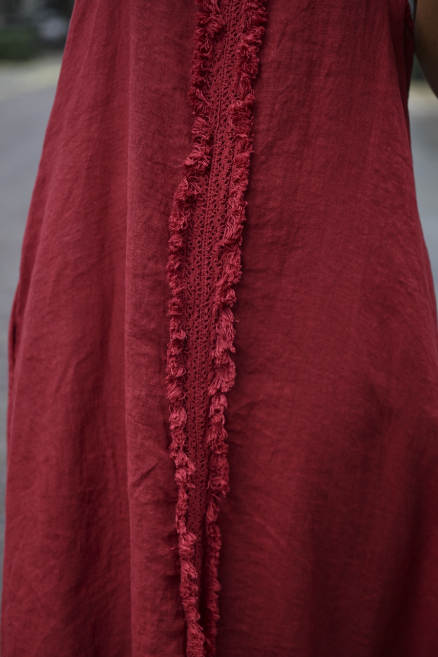 Dress Raffaella Bordeaux