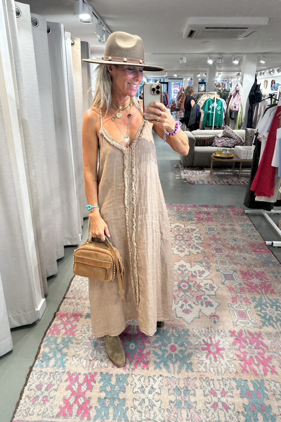 Dress Raffaella Camel