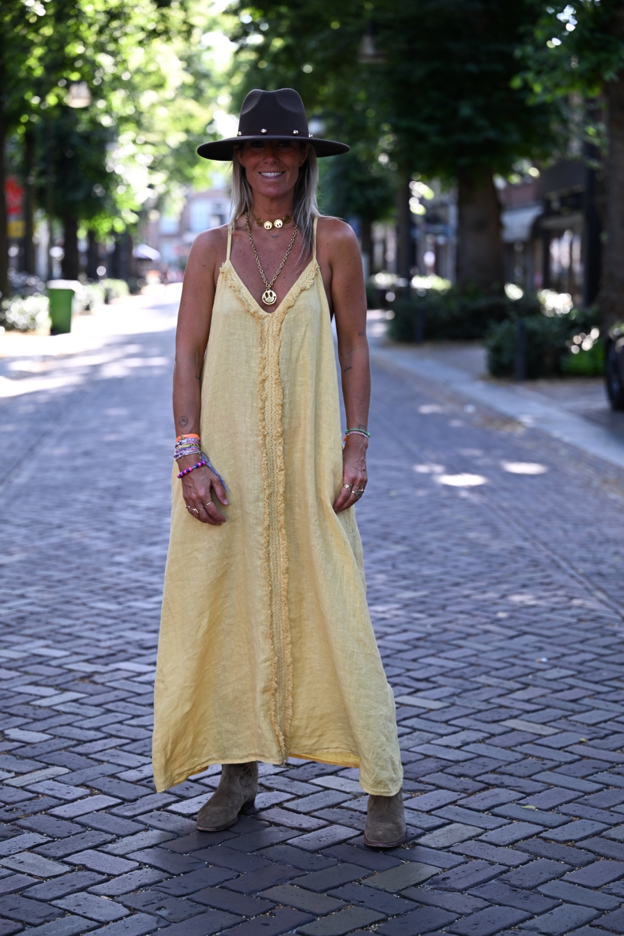 Dress Raffaella Geel