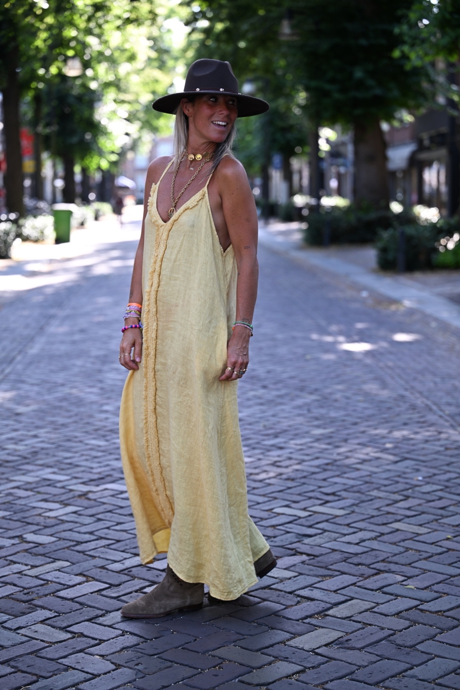 Dress Raffaella Geel