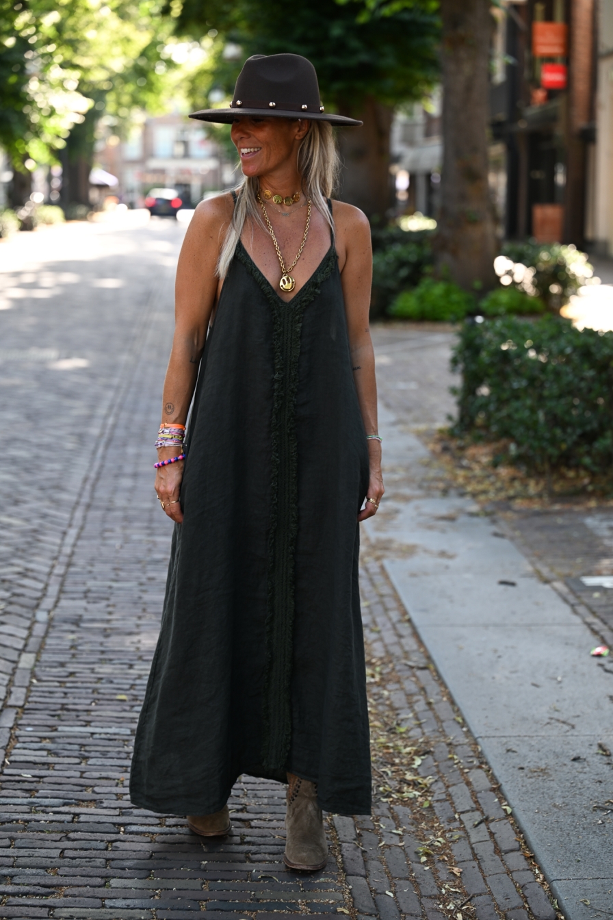 Dress Raffaella Khaki