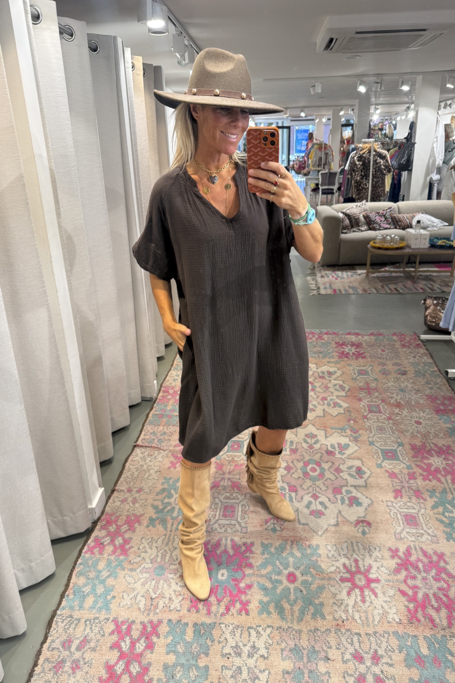 Dress Imane Bruin