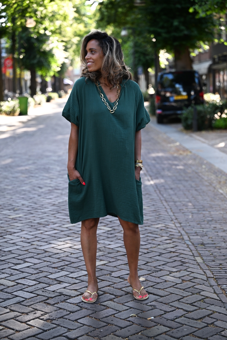 Dress Imane Groen