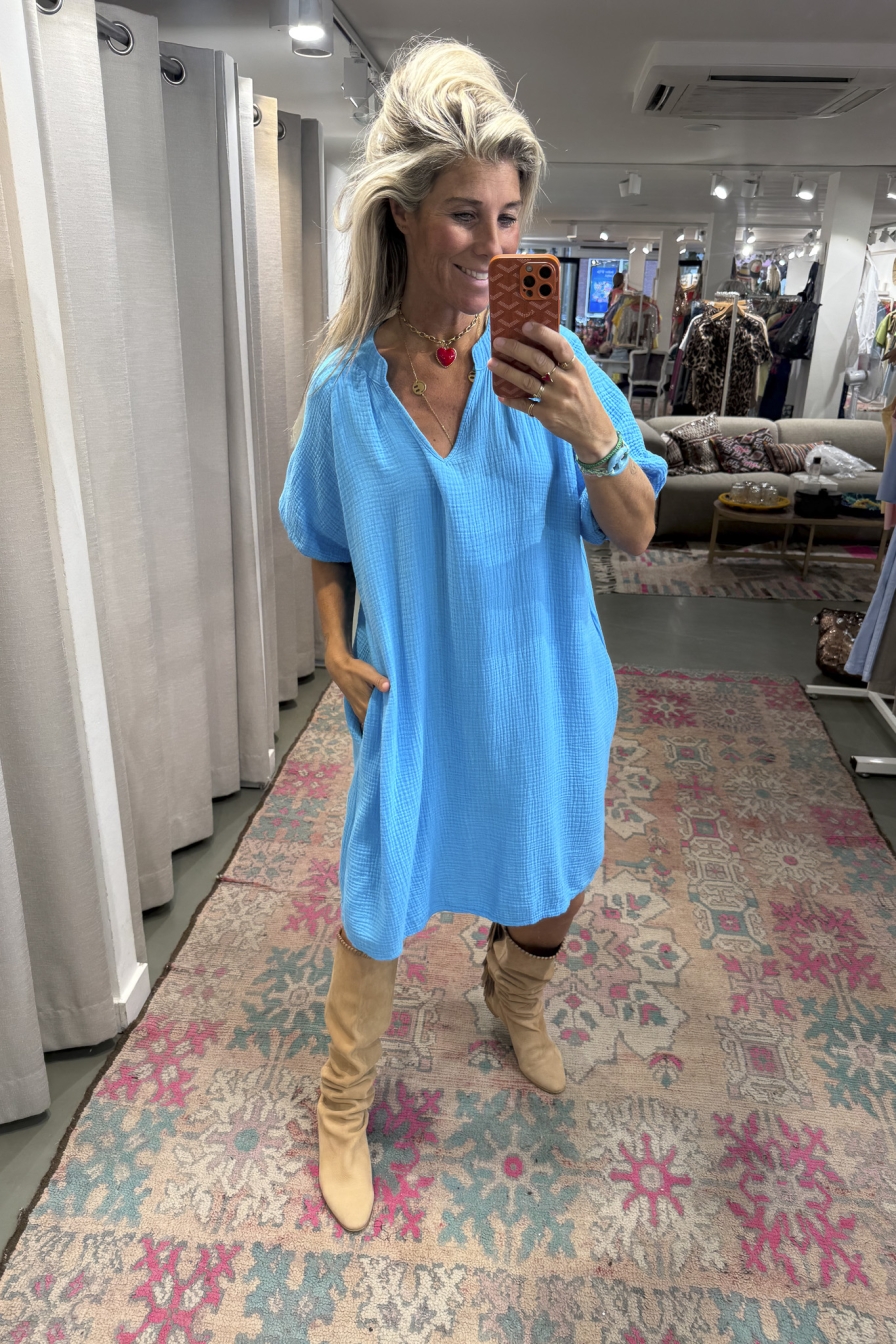 Dress Imane Lichtblauw