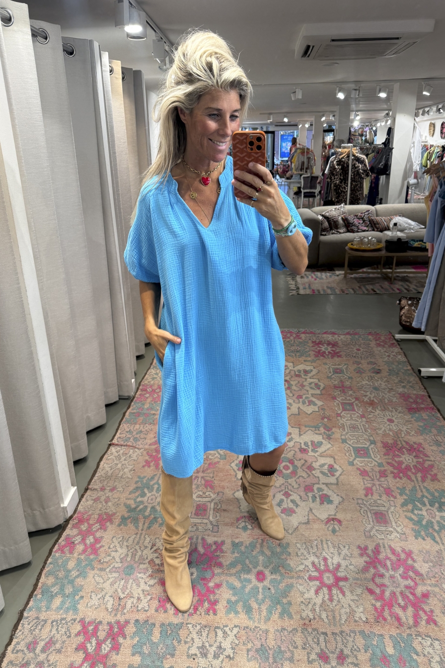 Dress Imane Lichtblauw