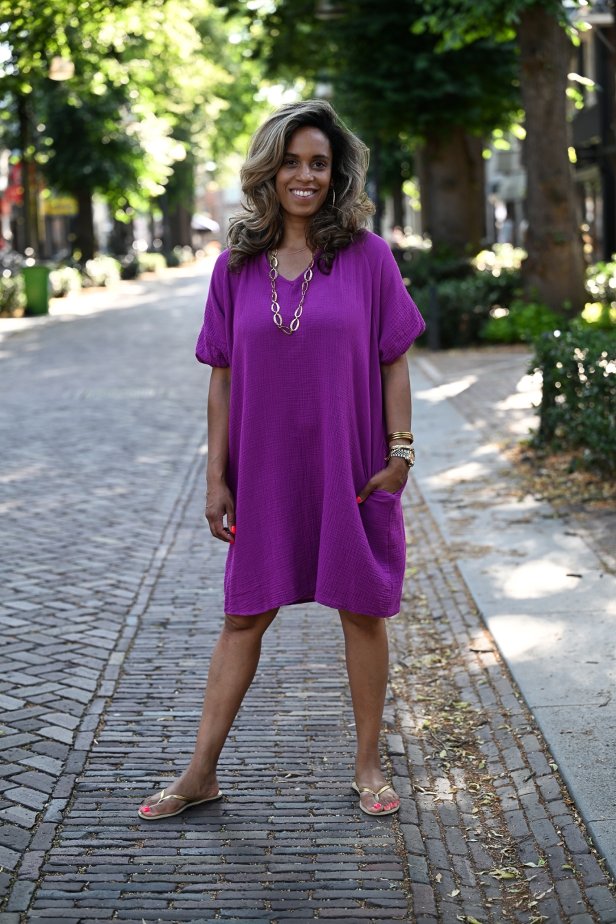 Dress Imane Paars