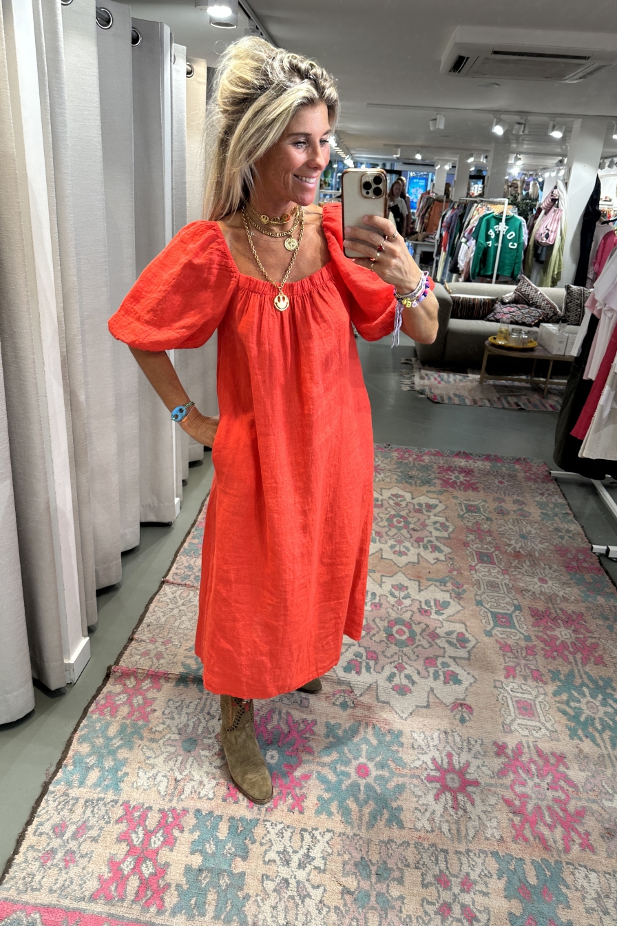 Dress Meya Koraal