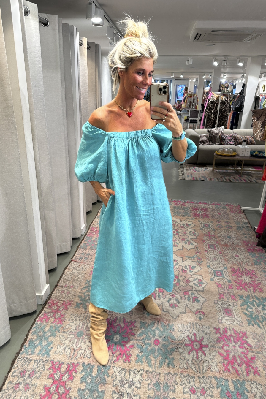 Dress Meya Turquoise