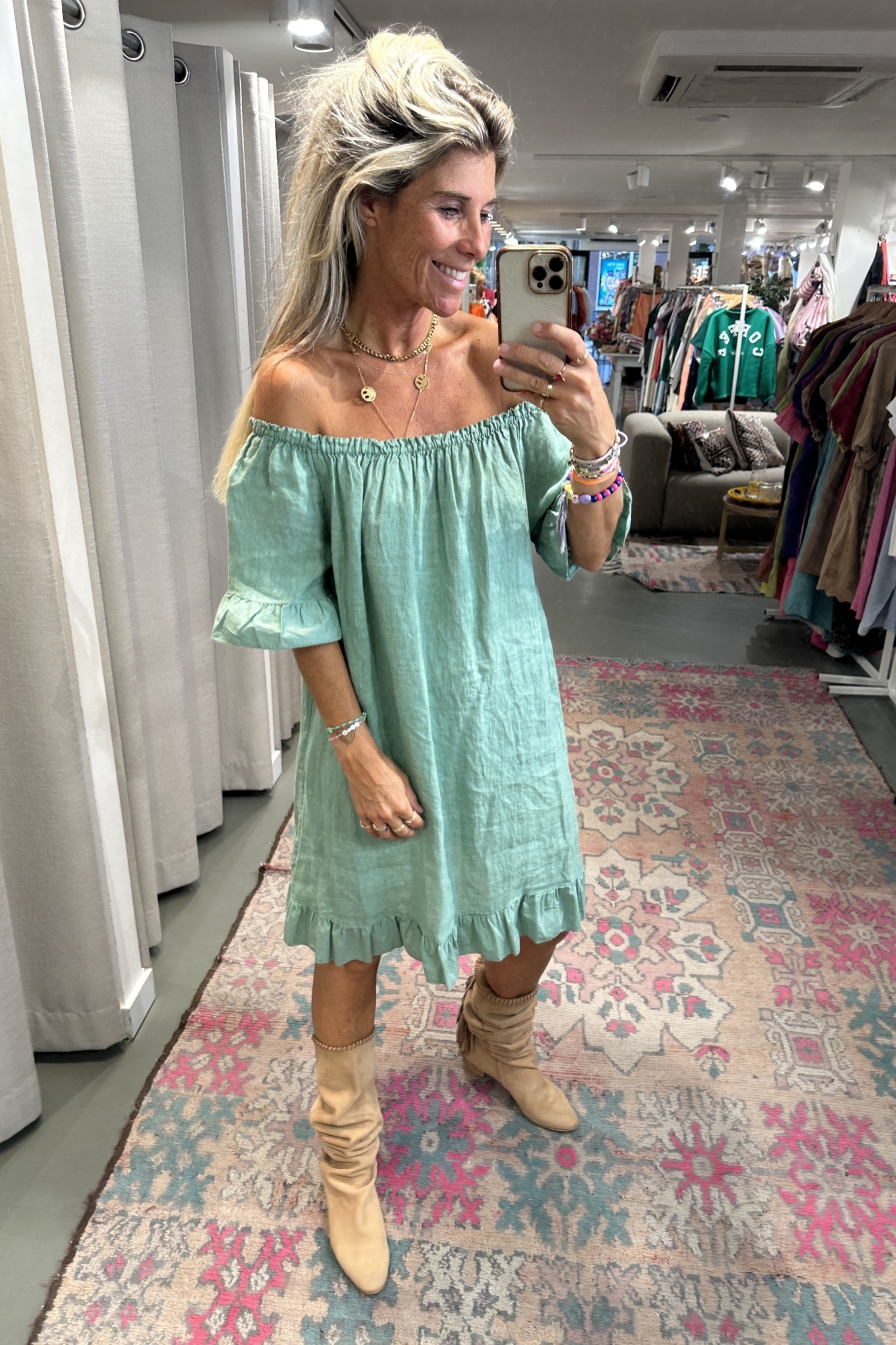 Dress Siso Turquoise