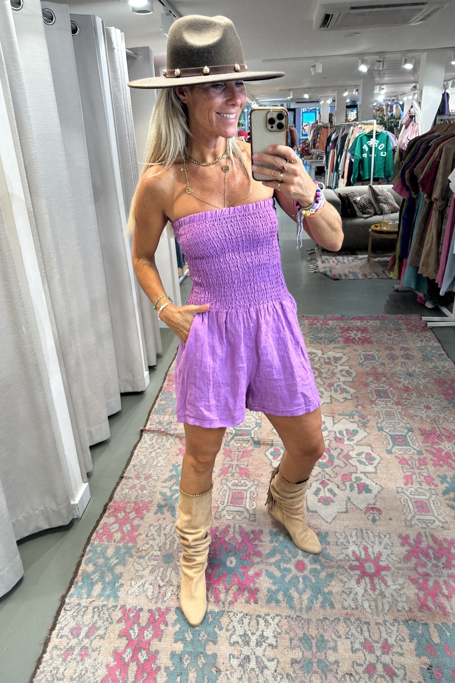 Shortsuit Suus Zachtroze