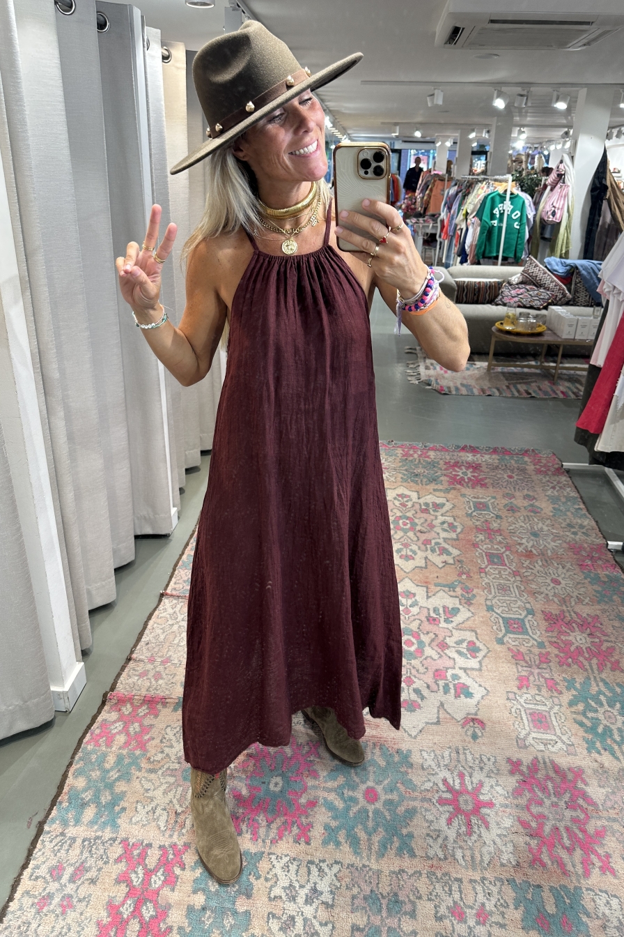 Dress Vivy Bordeaux
