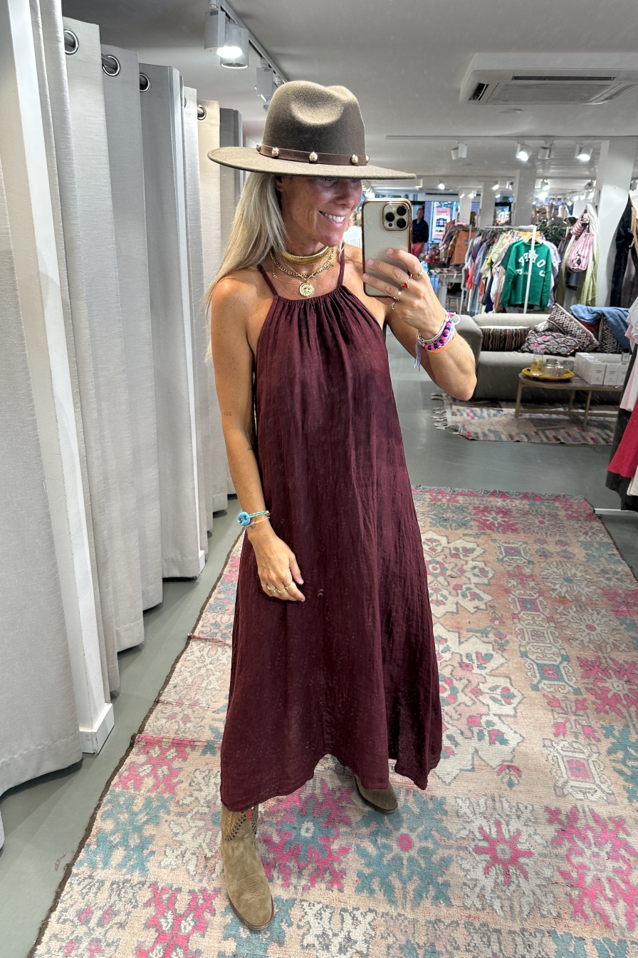 Dress Vivy Bordeaux