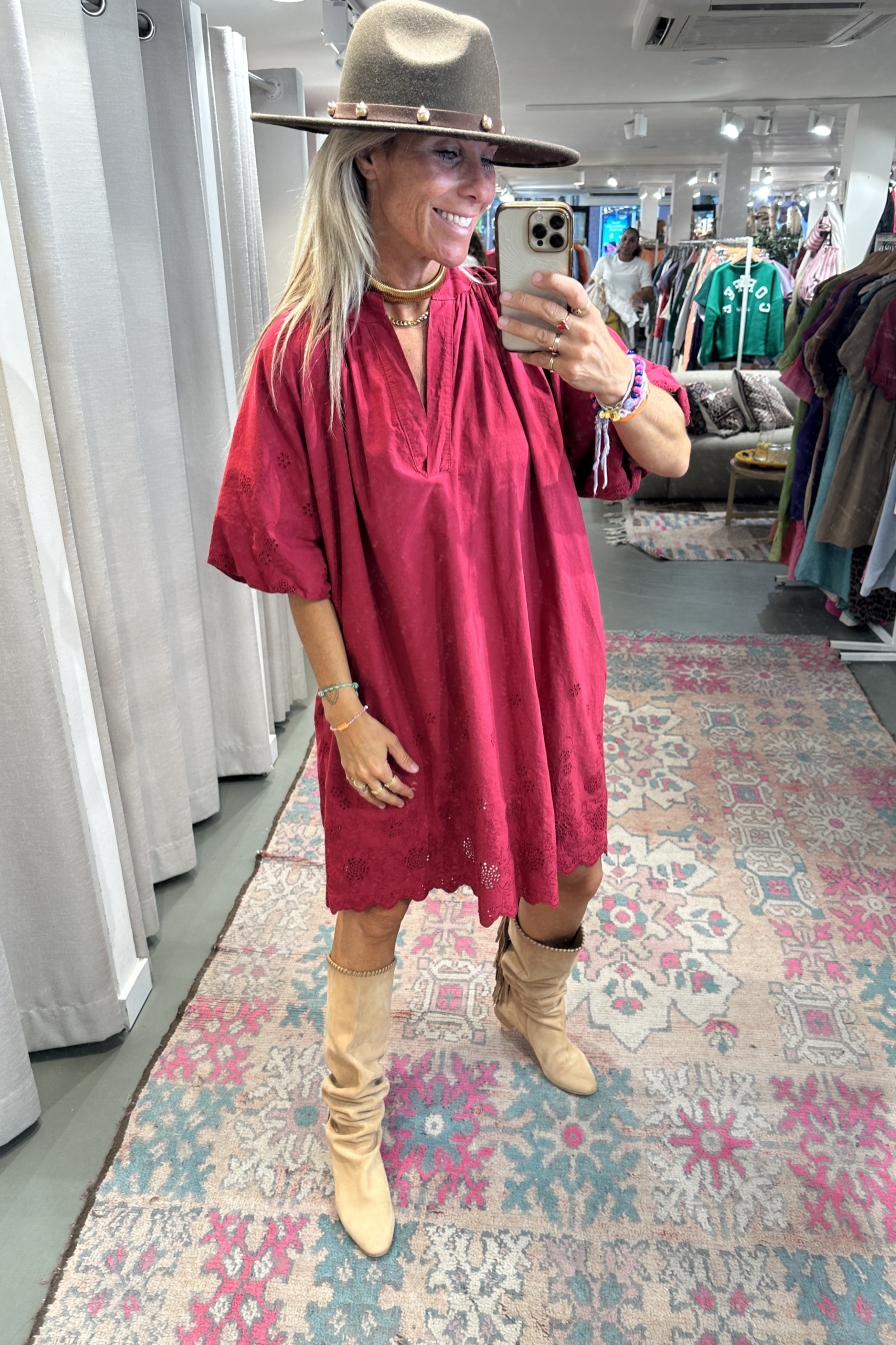 Dress Juul Bordeaux