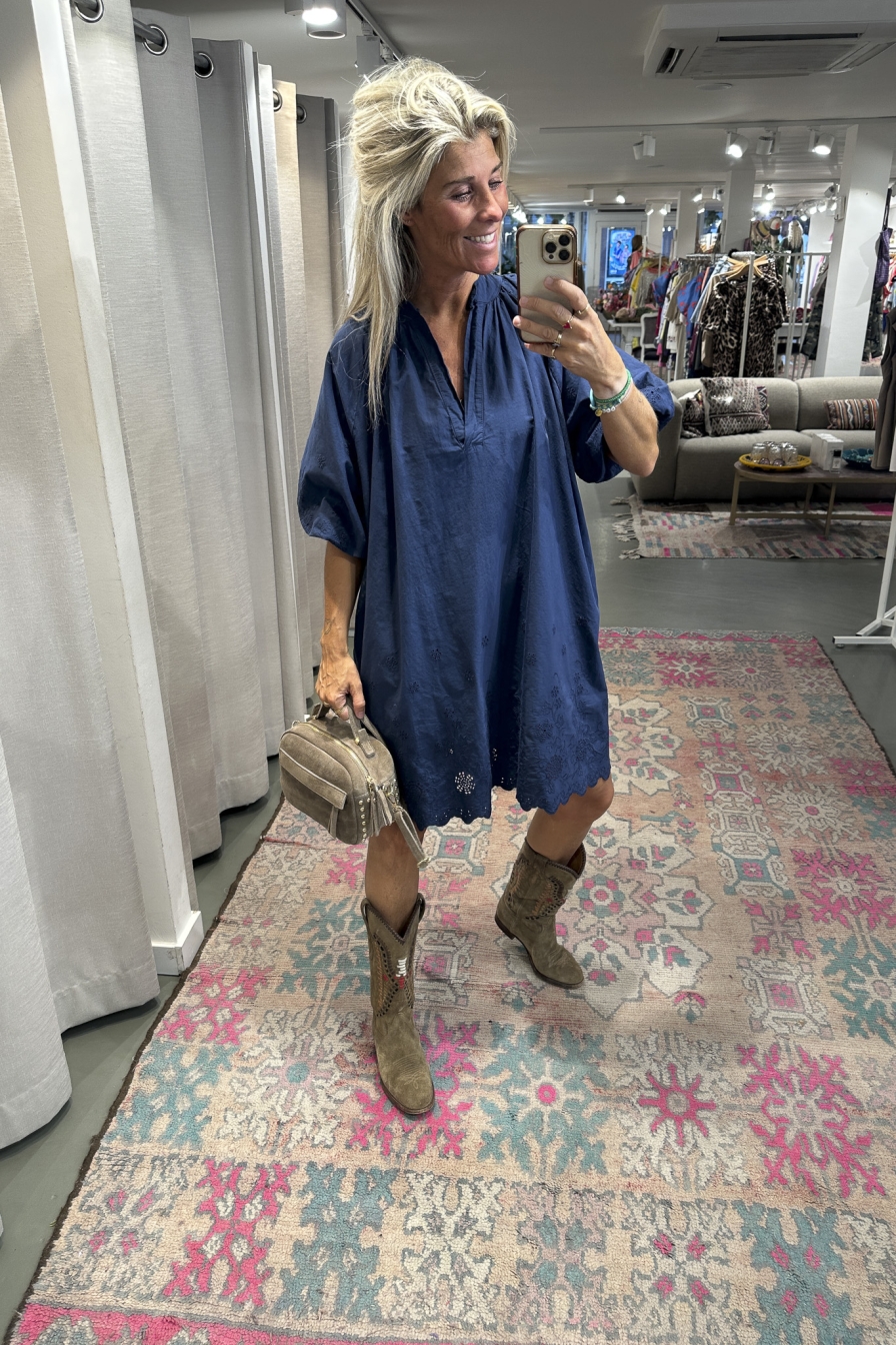 Dress Juul Donkerblauw