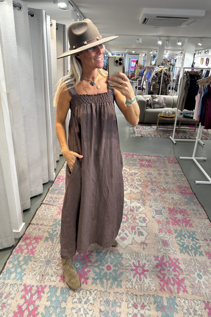 Dress Senna Bruin