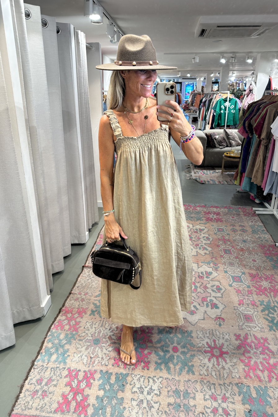 Dress Senna Camel