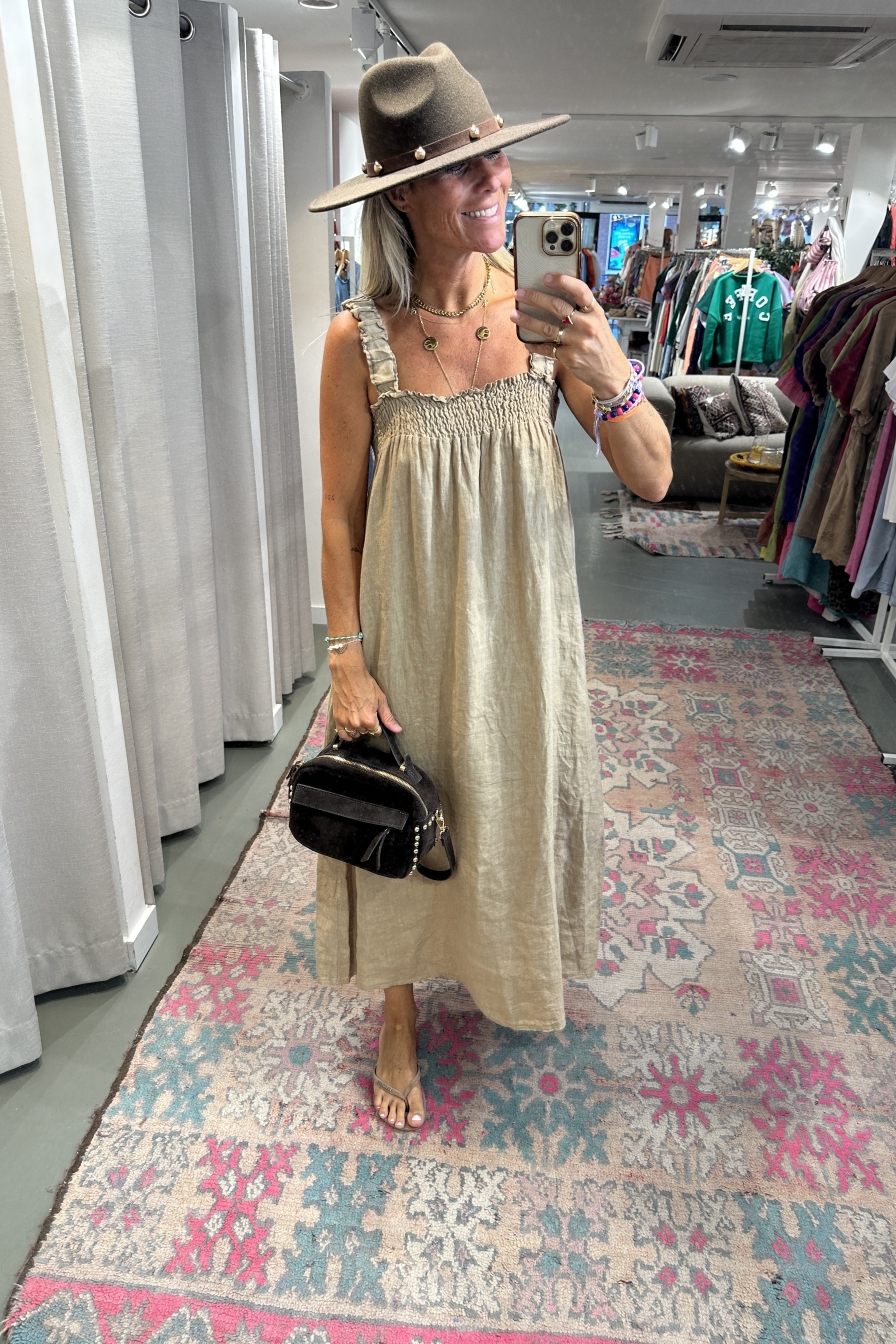 Dress Senna Camel