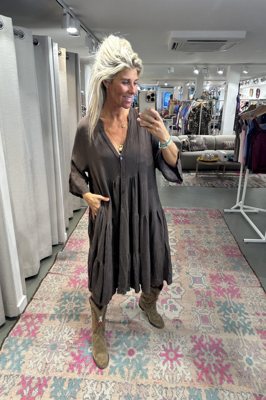 Dress Yarah Bruin