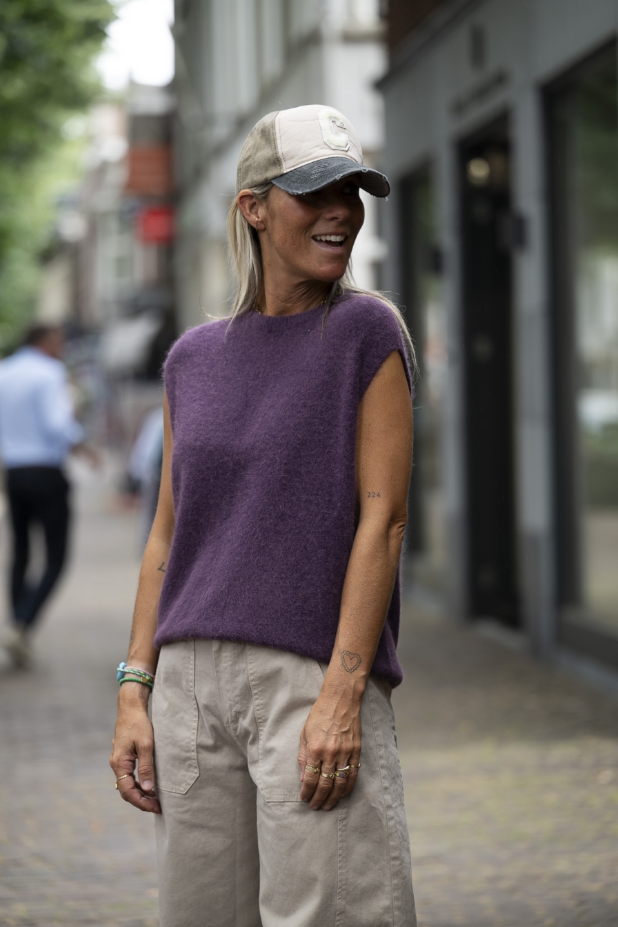 Gilet Kim PURPLE