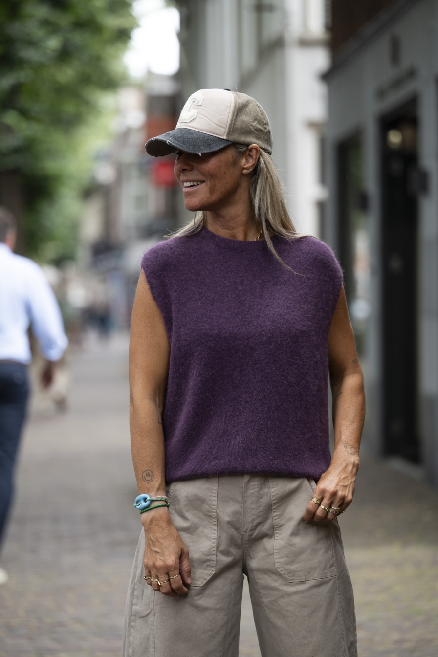Gilet Kim PURPLE