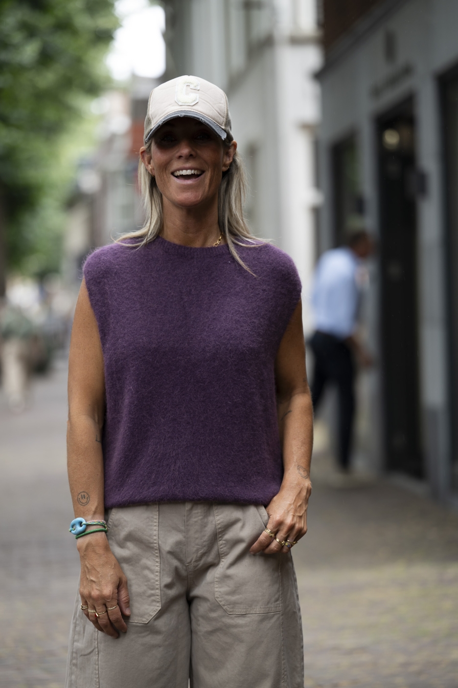 Gilet Kim PURPLE
