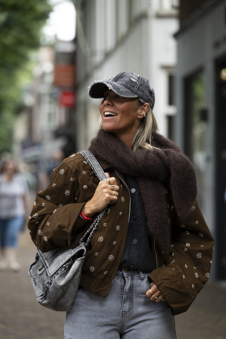 Mohair Sjaal Bruin