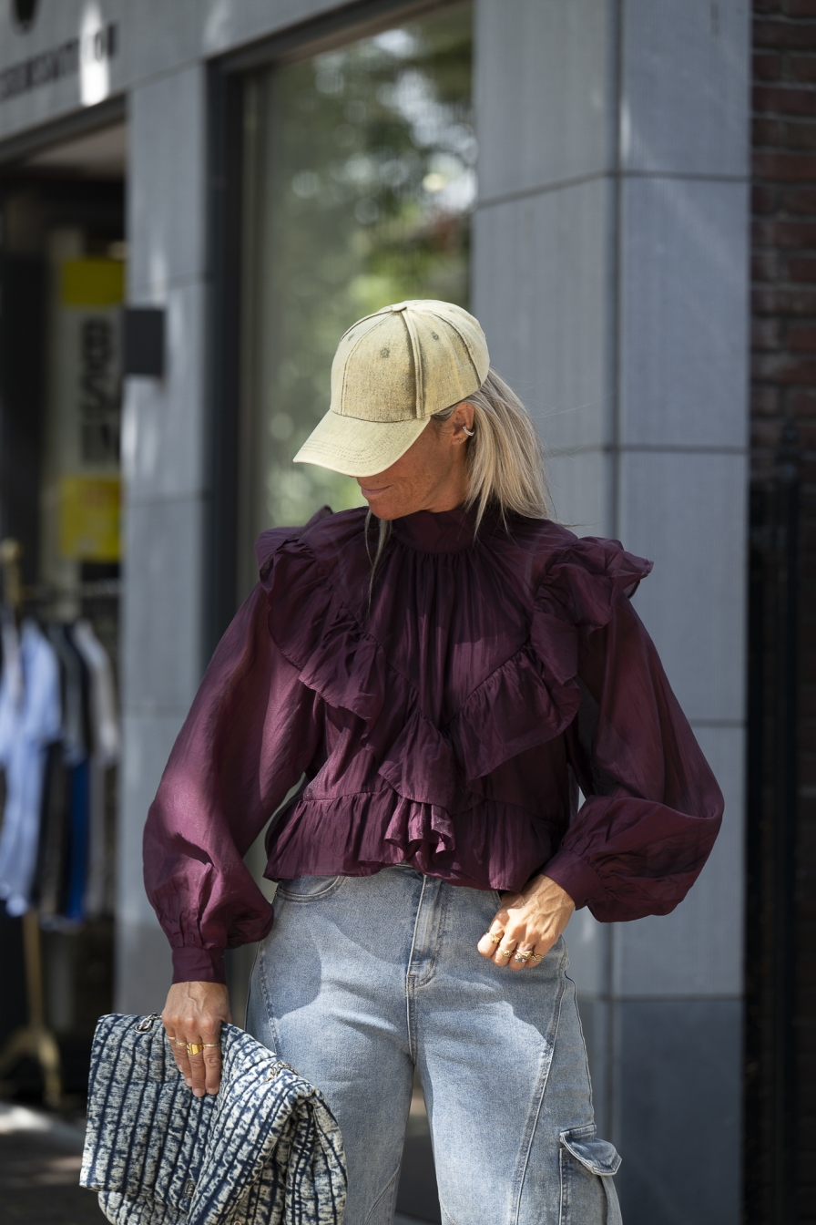 Blouse Bordeaux Mary