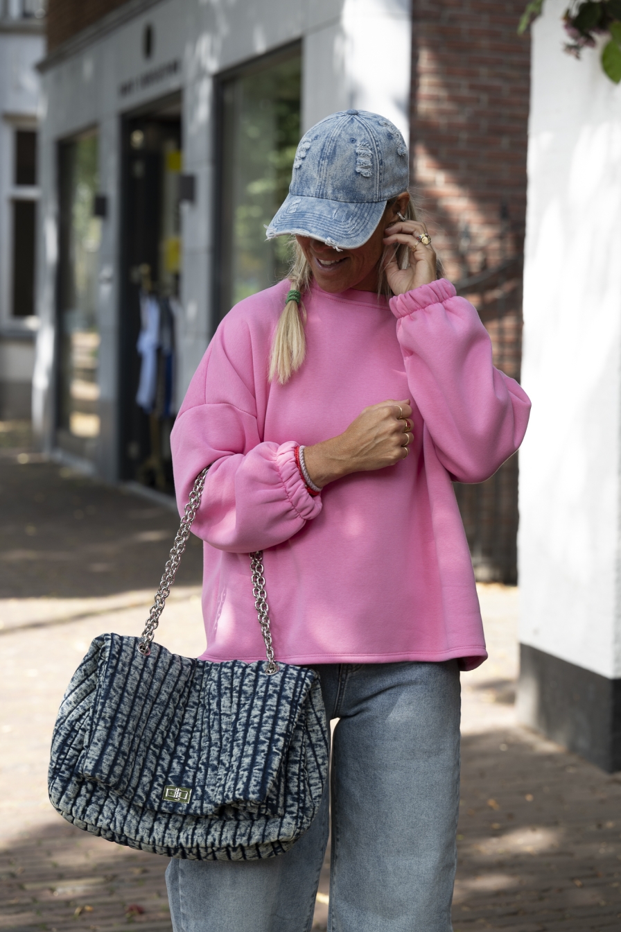Cap Destroyed Jeans