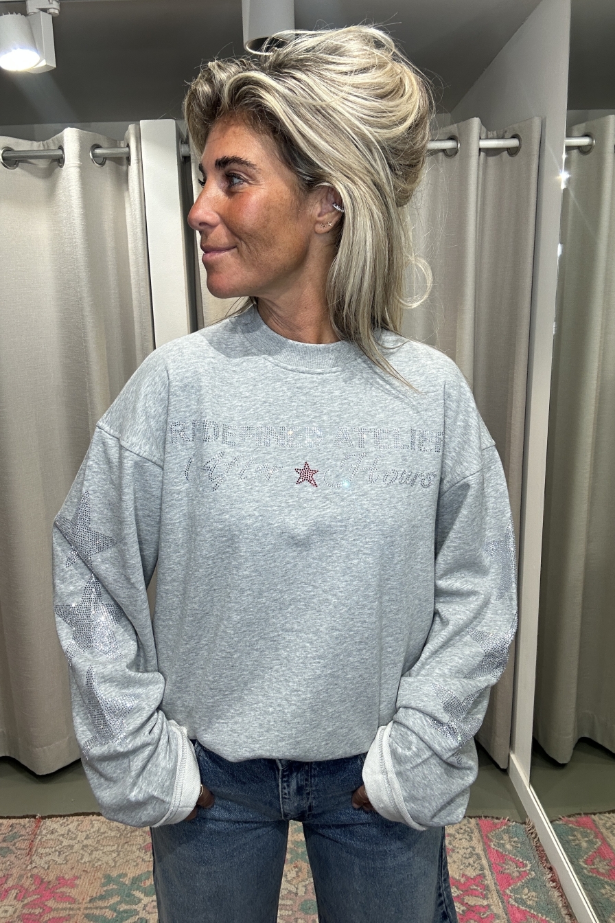 Sweater Stars Grijs