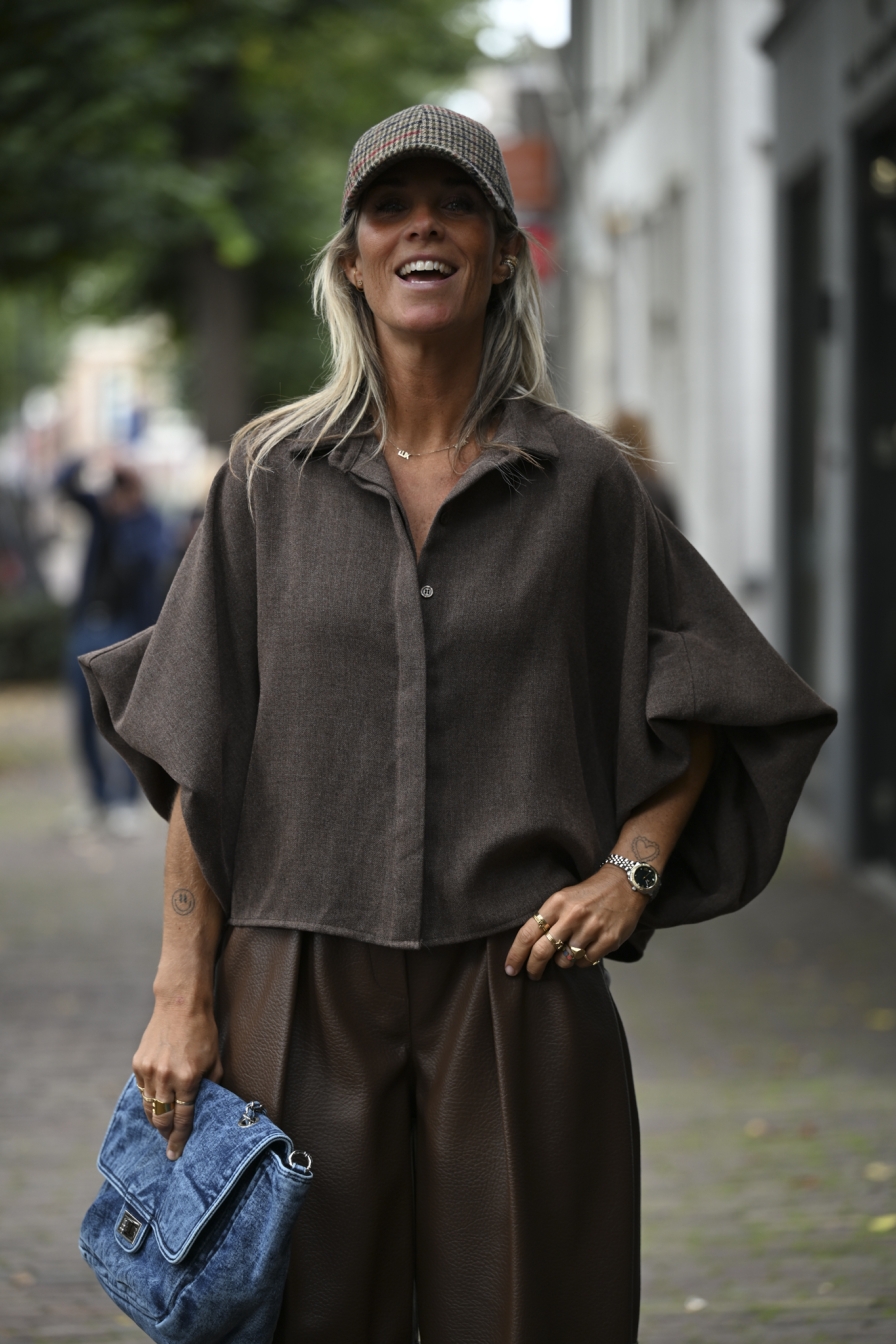 Blouse Violle Lichtbruin