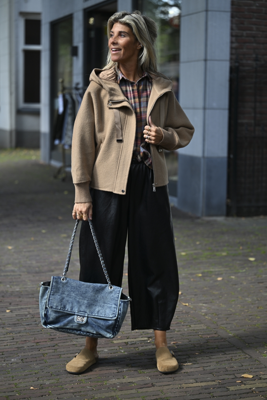Blouse Violle Ruit