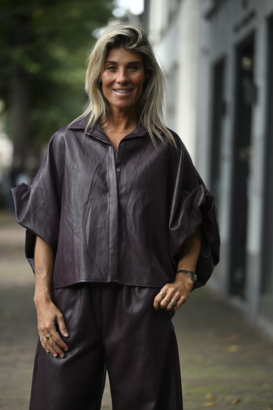 Blouse Sou Bordeaux