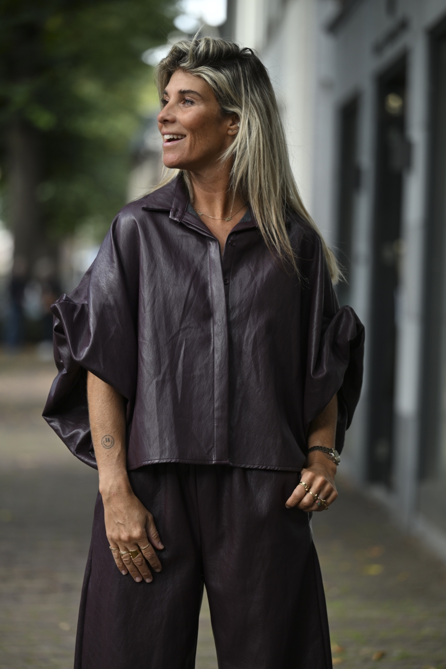 Blouse Sou Bordeaux