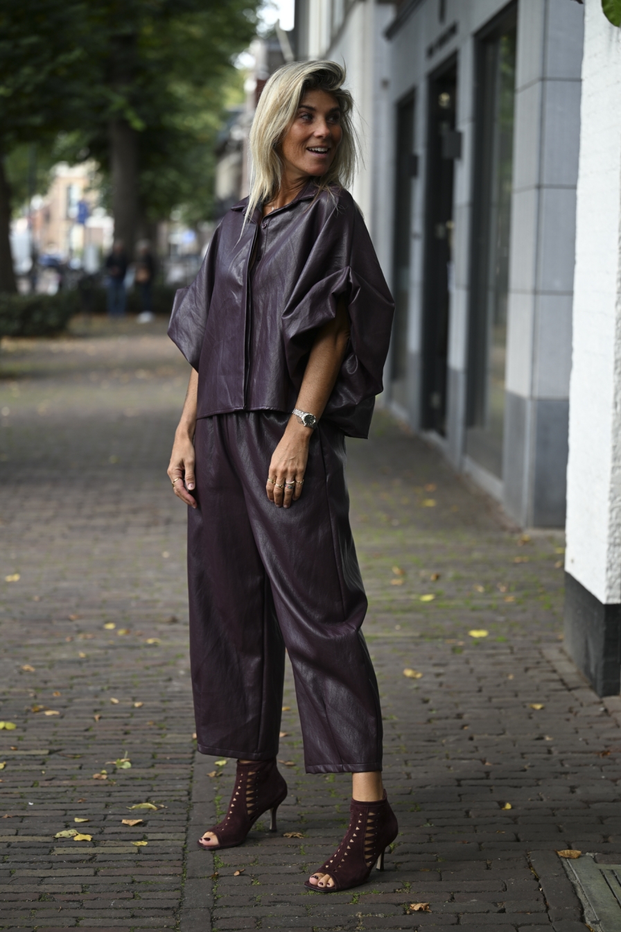Blouse Sou Bordeaux