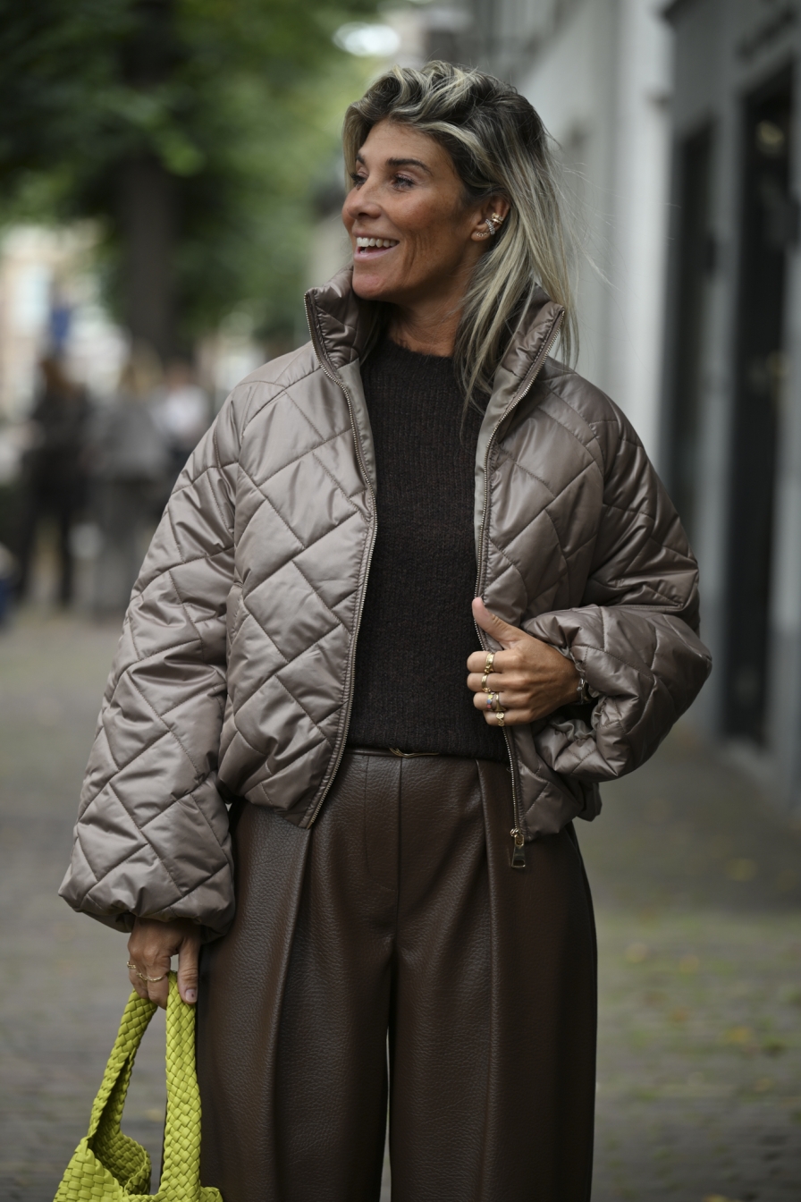 Puffer Jack Sam Taupe