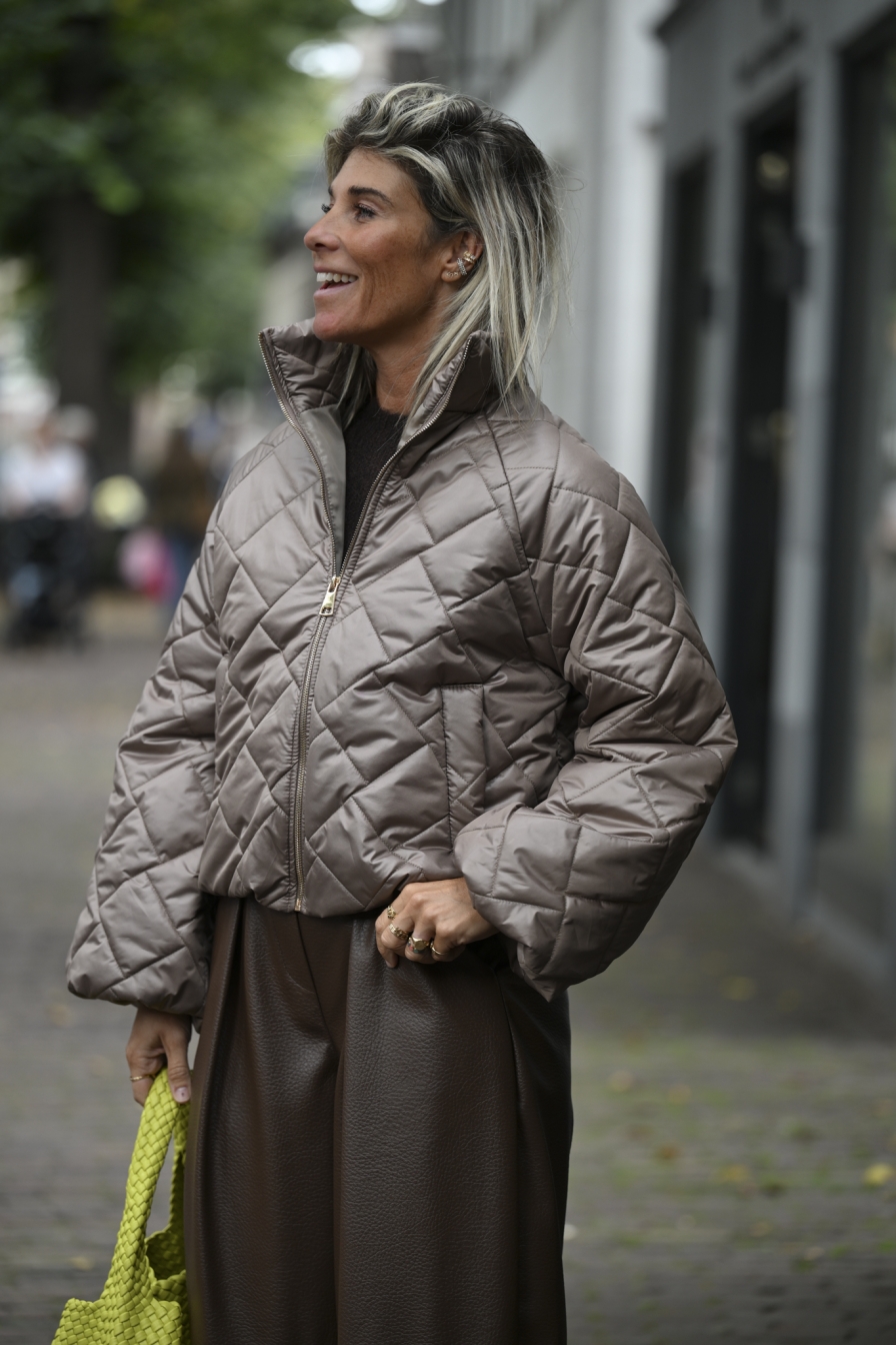 Puffer Jack Sam Taupe